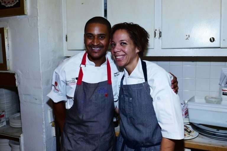 Chef Nina Compton and Chef JJ Johnson