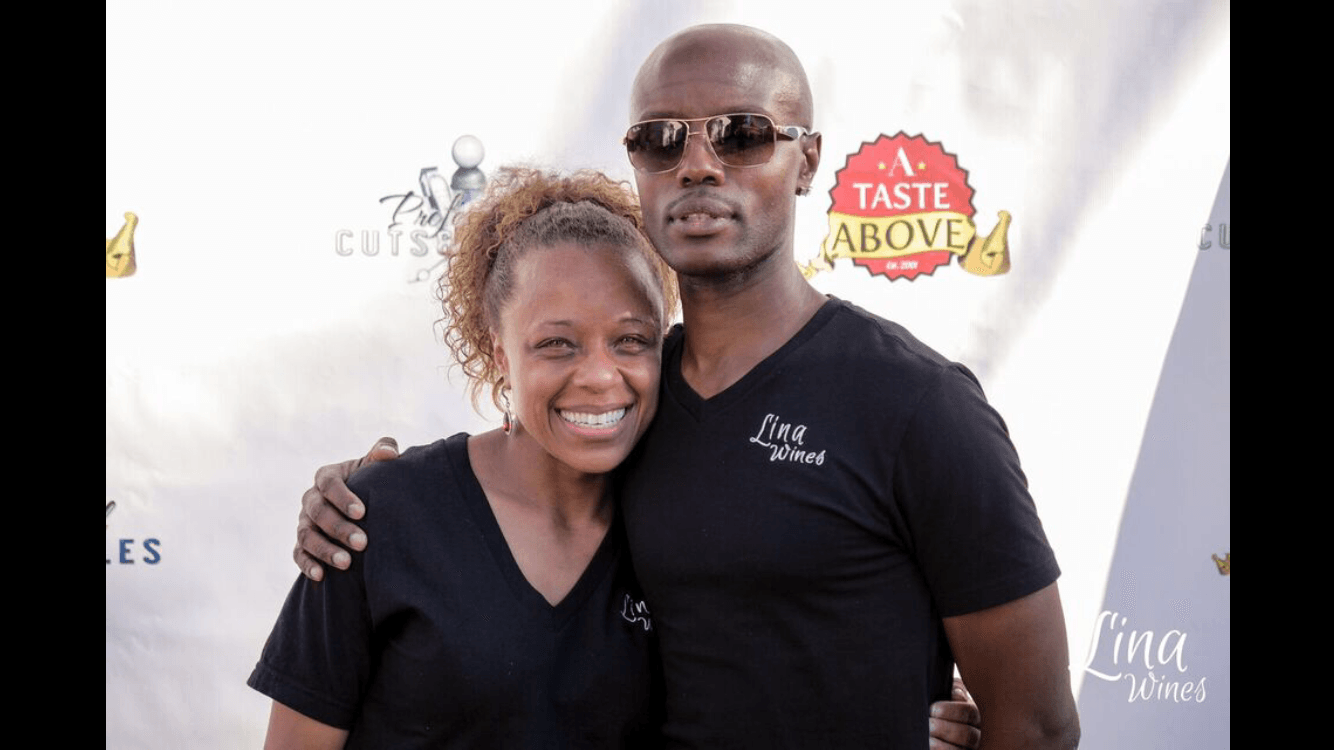Line Wine founders Sharece and Michael Curry