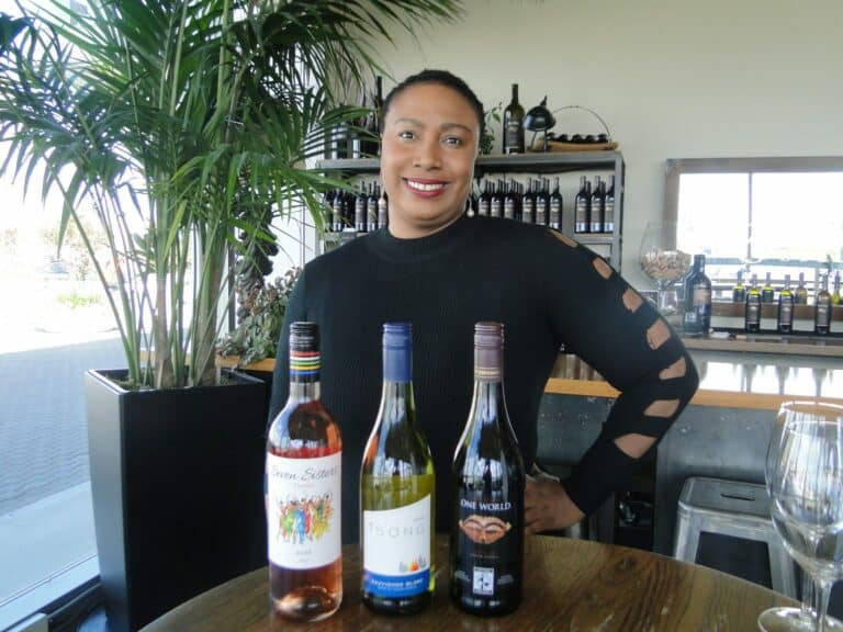 The Wine Noire founder Alicia Maria