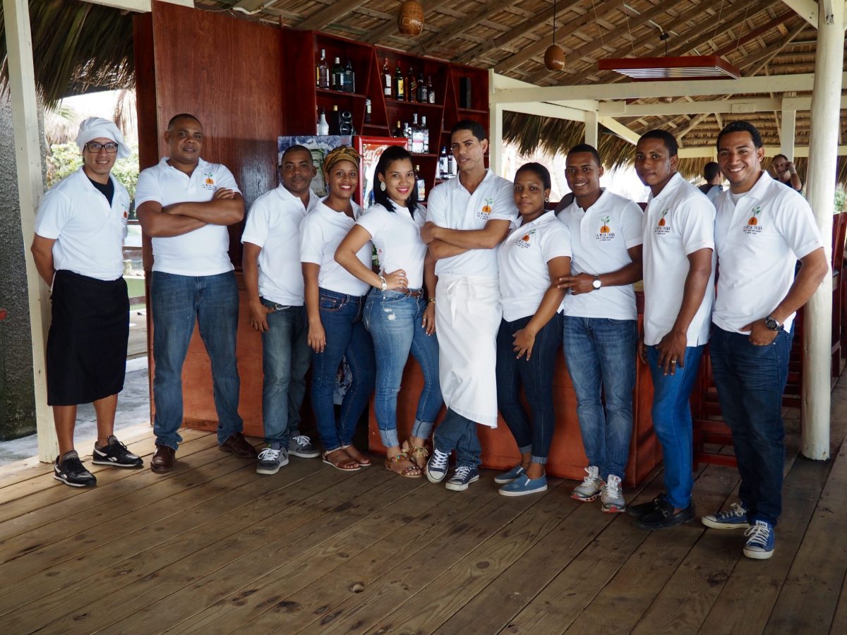Staff team at eXtreme Hotel in the Dominican Republic