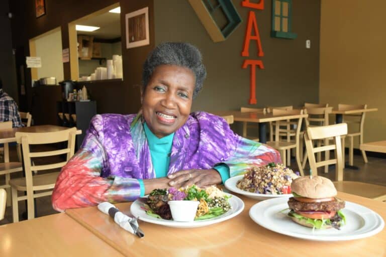 Atiya Ola, owner of Spirits Food, Philly Vegan Restaurant Week