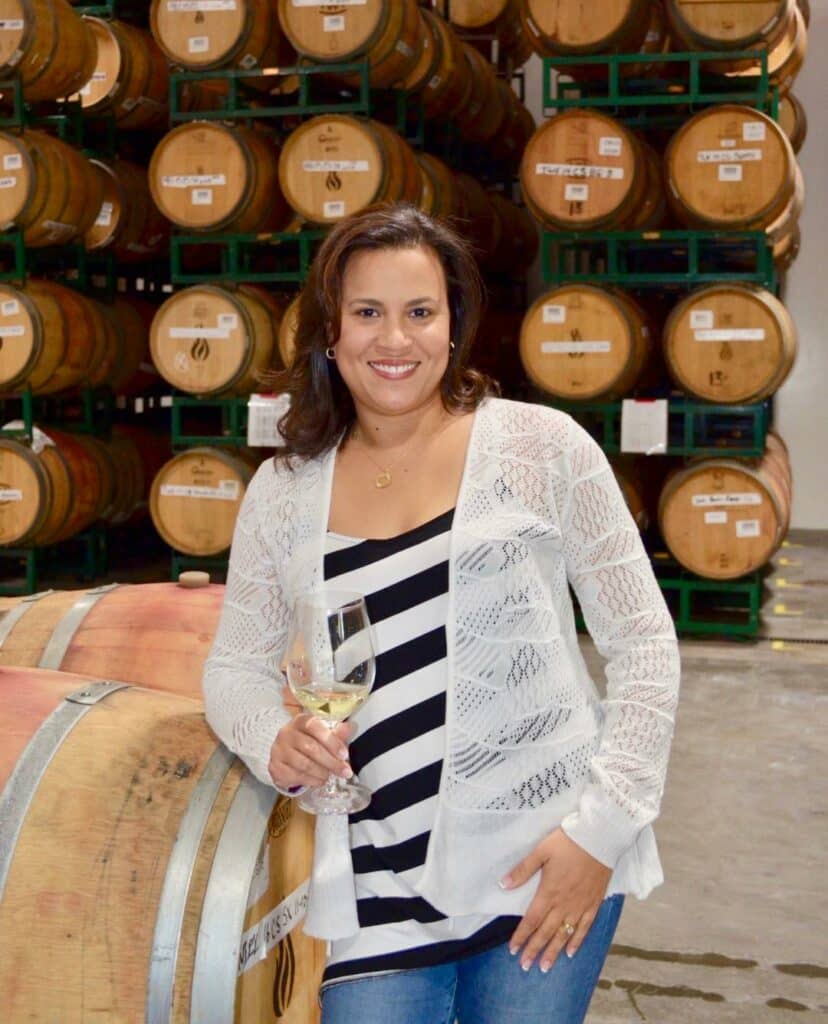Dr. Dawna Darjean Jones, winemaker