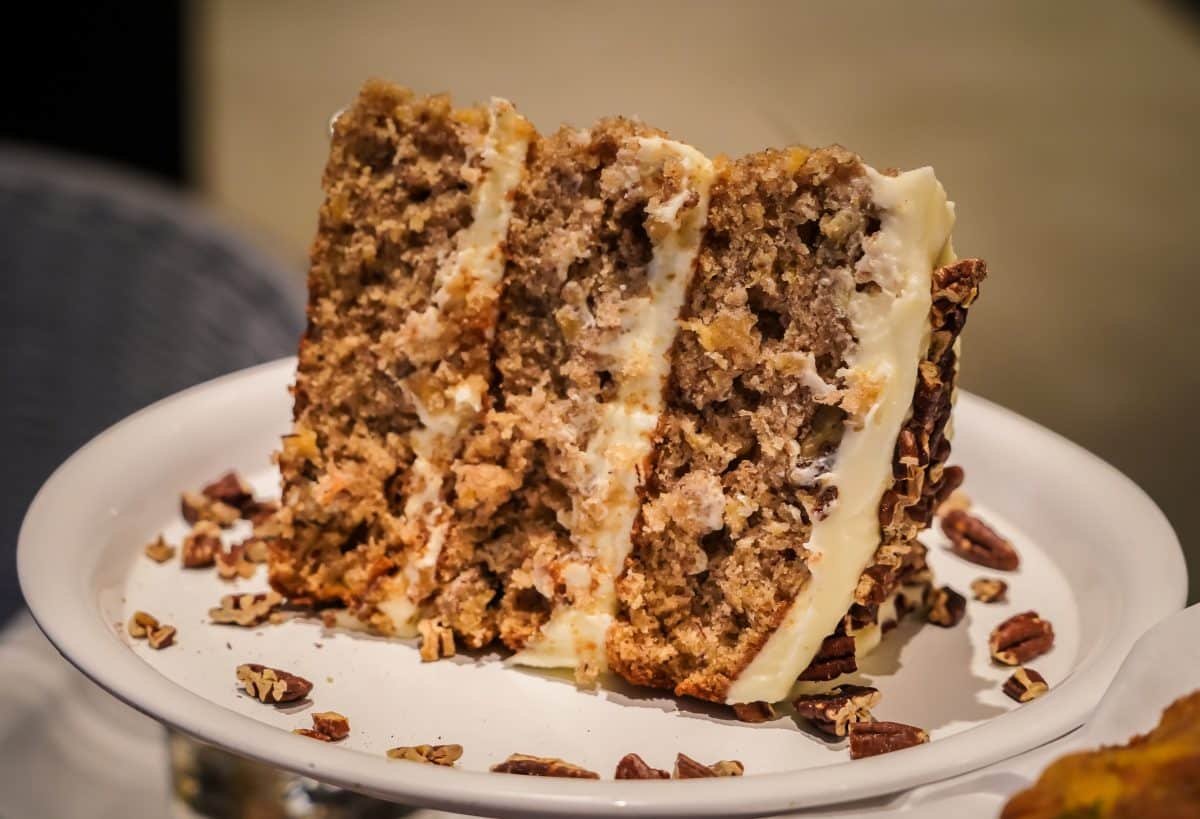 Buttercreme Pecan Cake at Shaquille's in Los Angeles
