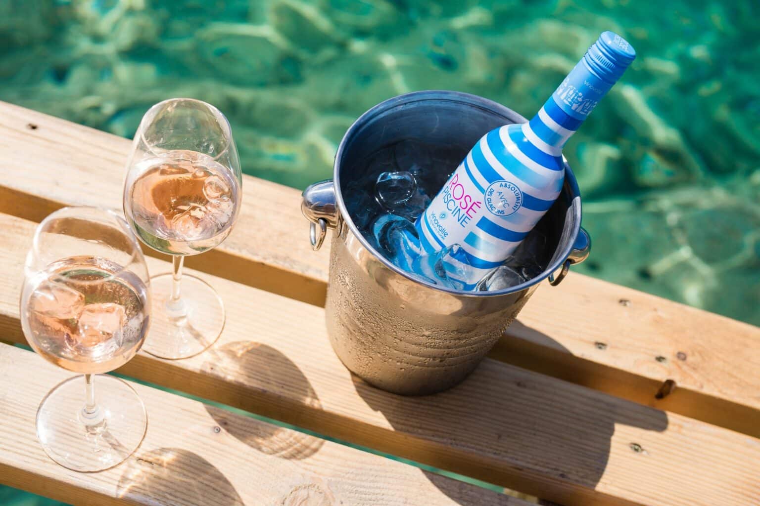 Rosé Piscine: A French Wine Served Over Ice