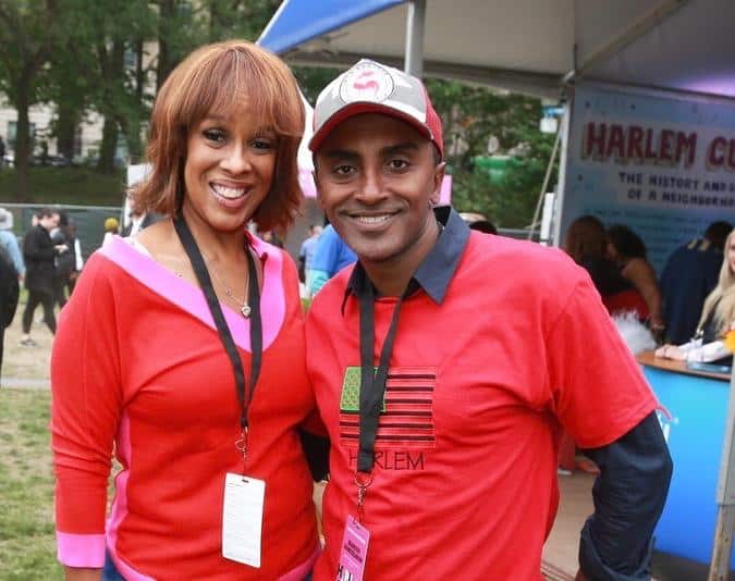 Marcus Samuelsson and Gayle King at Harlem EatUp