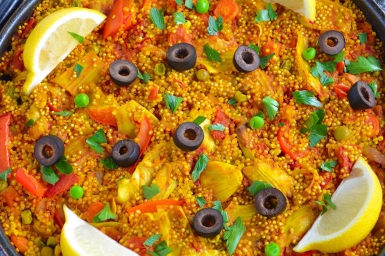 Quinoa-Paella