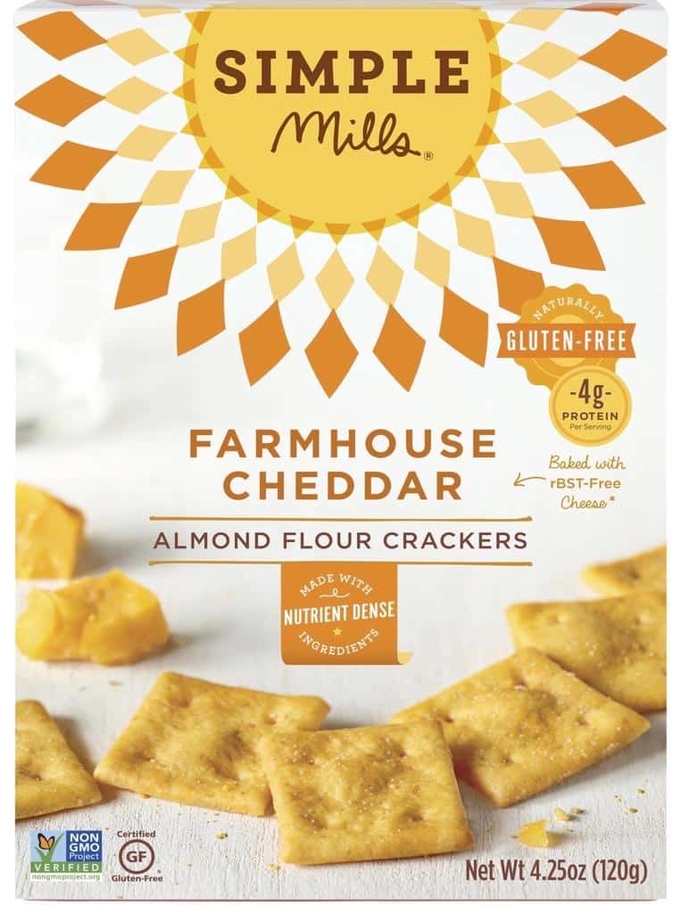 Farmhouse Almond Flour Cheddar Crackers