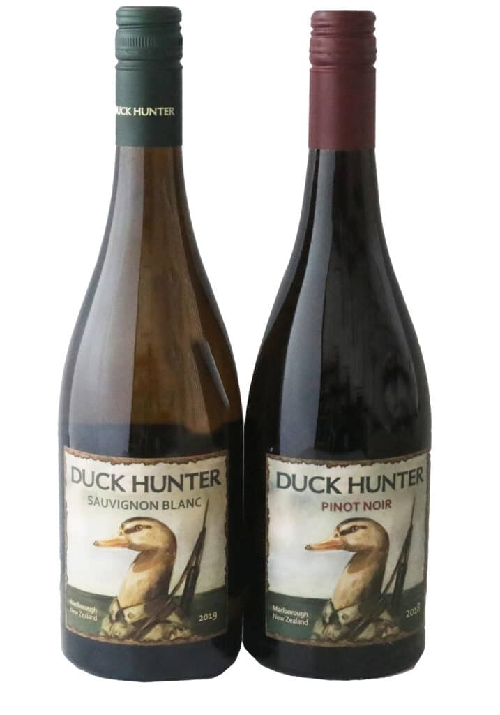 Duck Hunter Wines, Sauignon Blanc and Pinot Noir