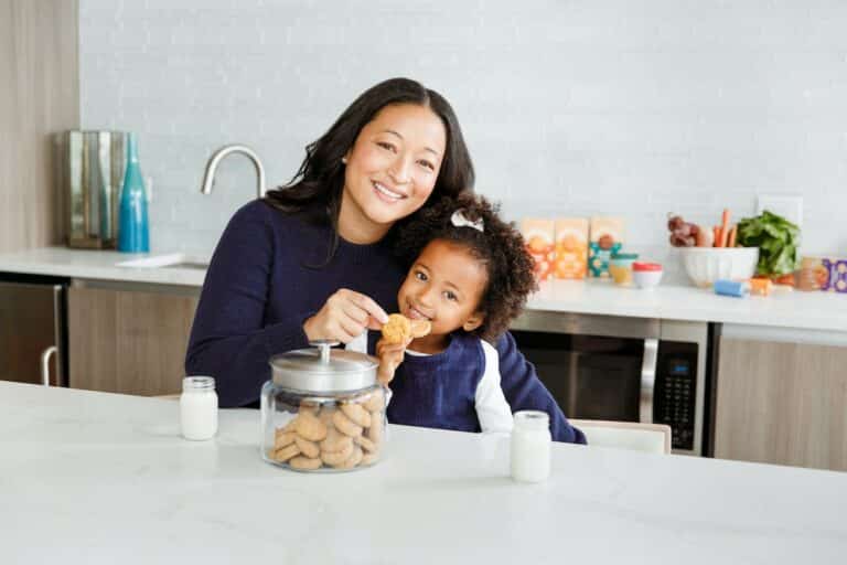 Partake Foods founder Denise Woodard and daughter