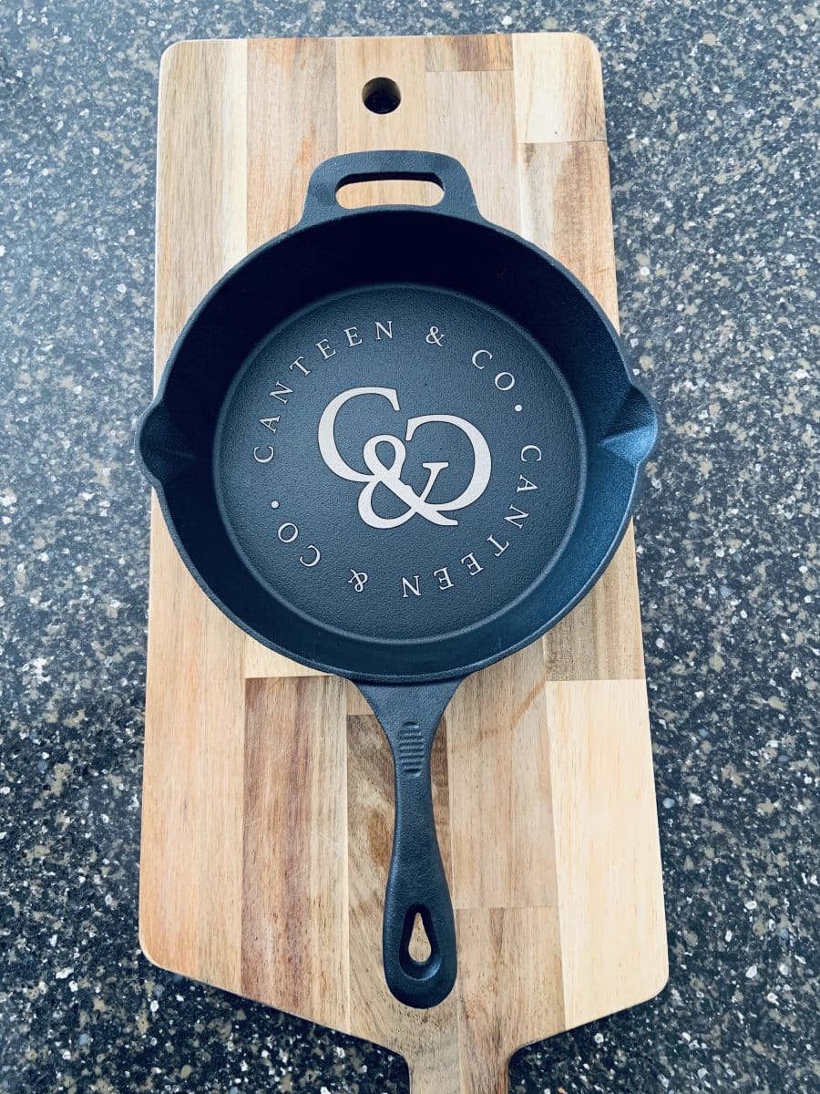 Canteen & Co. cast iron skillet