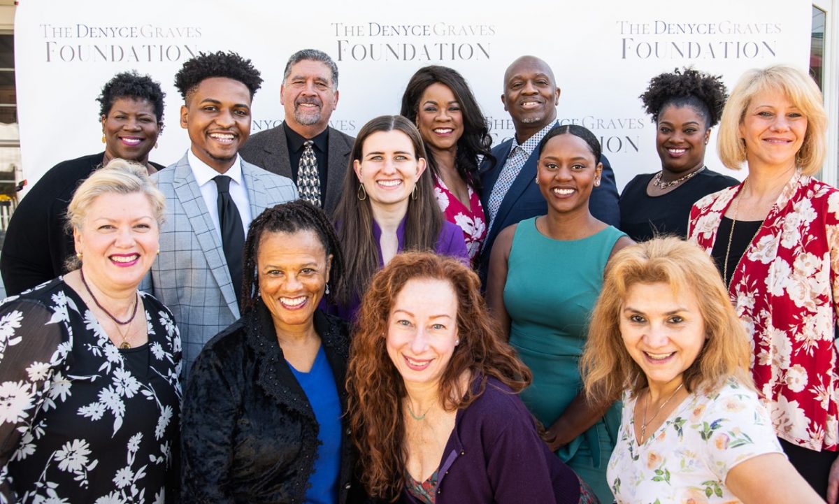 Denyce Graves with Foundation's Pre-Launch Team