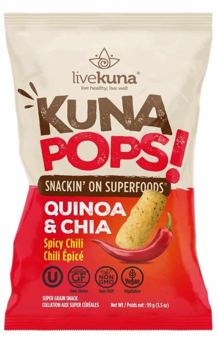 Kuna Pops Quinoa & Chia Spicy Chilli