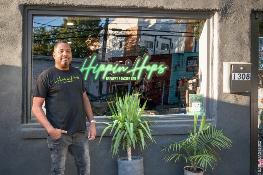 Clarence Boston, owner of Hippin Hops