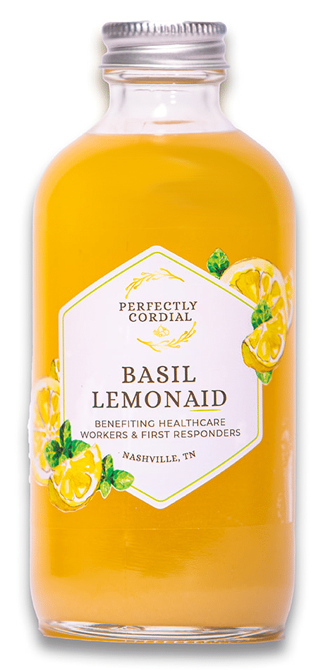 Perfectly Cordial's Basil Lemonaid