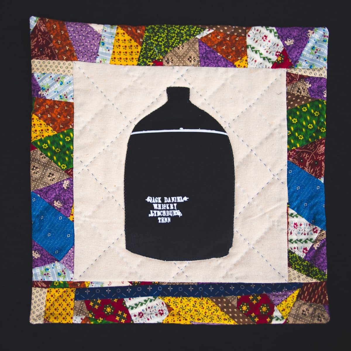 Museum of Food and Drink - Legacy Quilt illustration block of Uncle Nearest