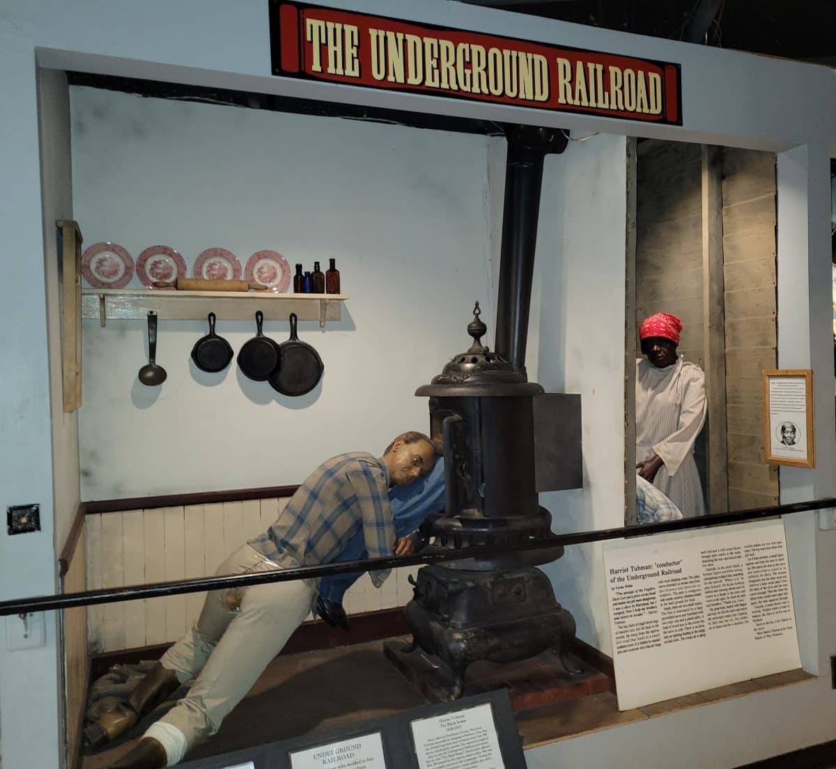 Harriet Tubman "Conductor" of the Underground Railroad