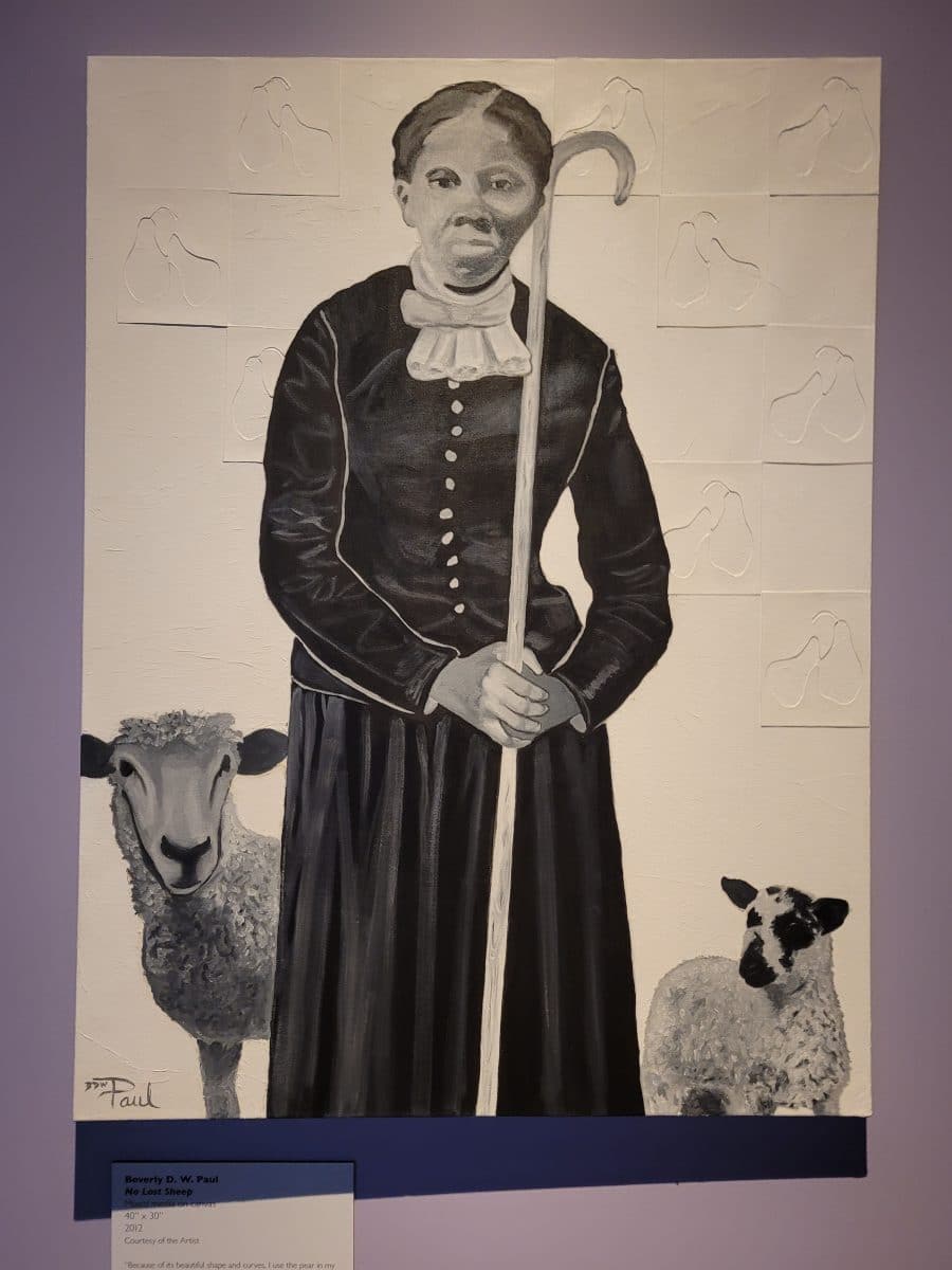 Harriet Tubman - No Lost Sheep portrait at The Reginald F. Lewis Museum of Maryland African American History and Culture