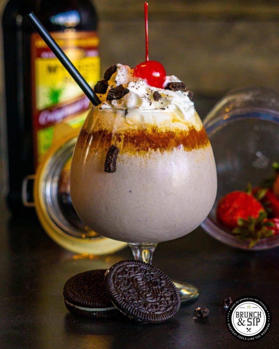 Oreo milkshake at Brunch & Sip