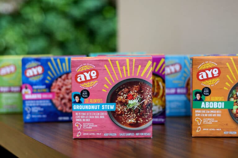 AYO Foods collaboration with Zoe Adjonyoh