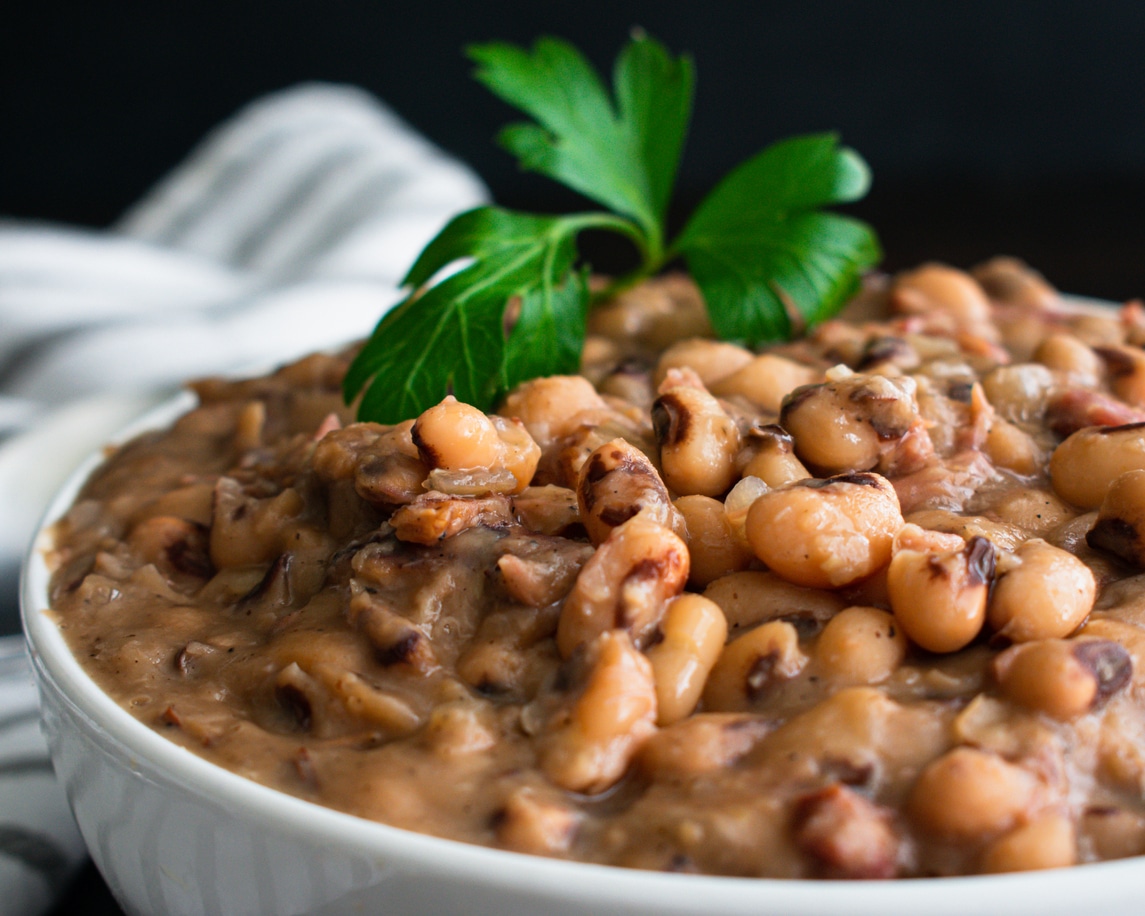 National Soul Food Month - Southern-style black-eyed peas