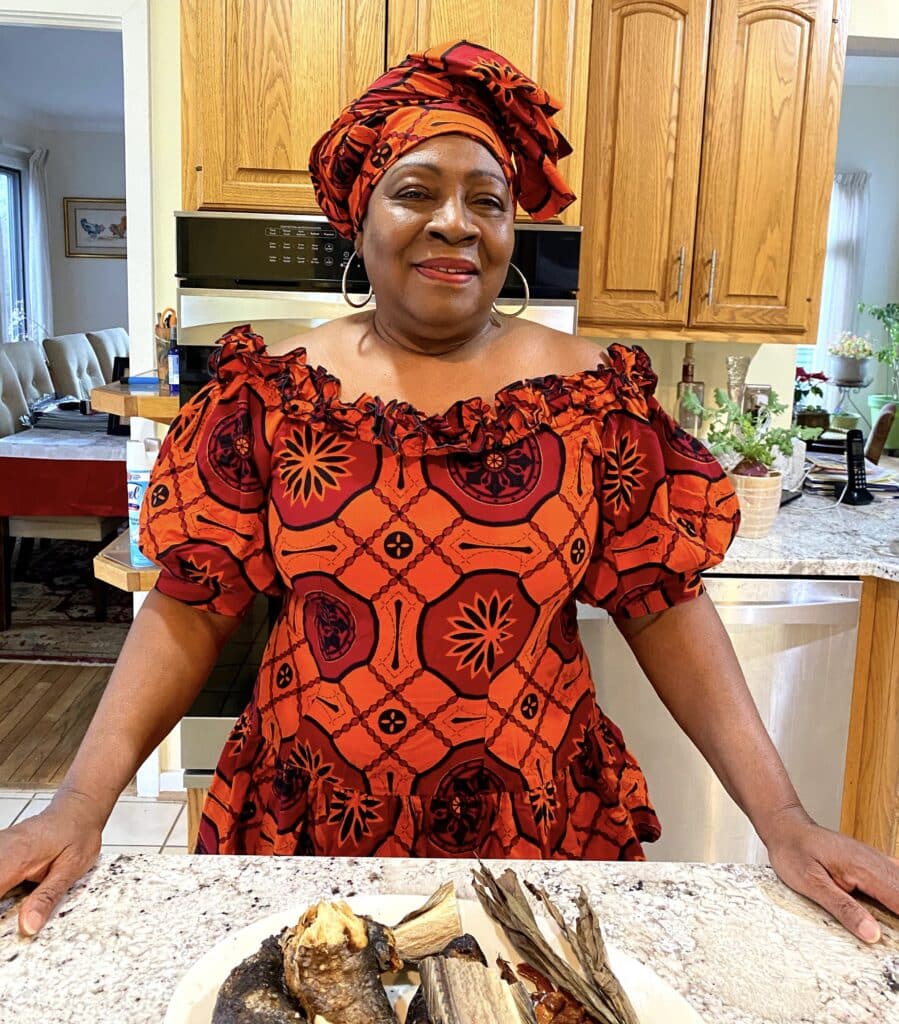 Chef and author Roberta Cooper Brown - African cuisine
