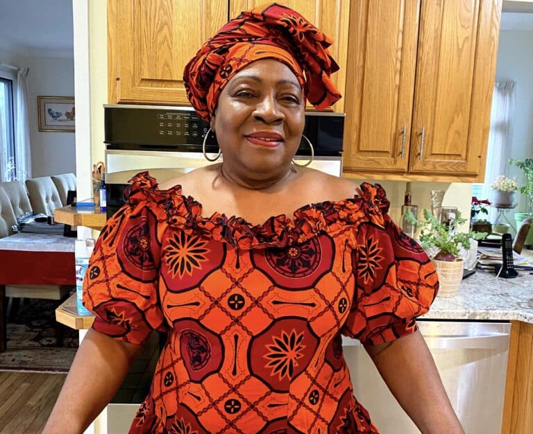 Chef and author Roberta Cooper Brown - African cuisine