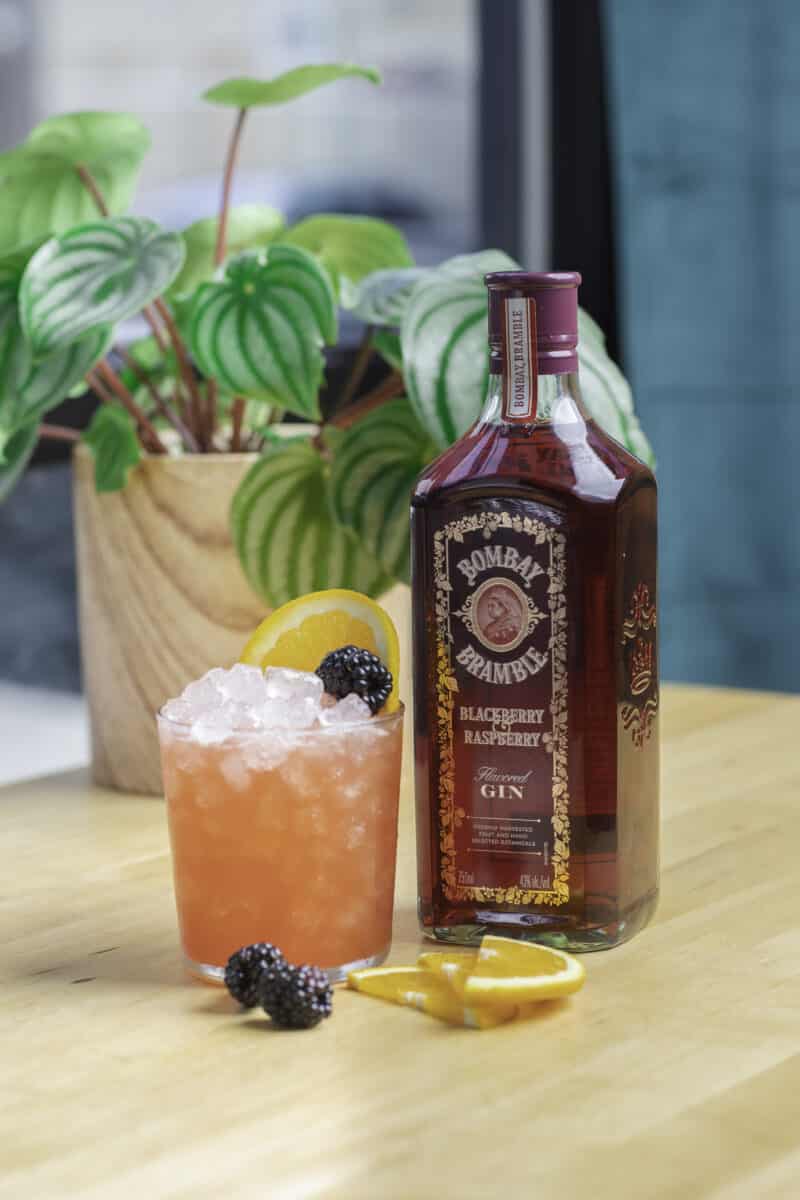 Bramble Berry Sour cocktail