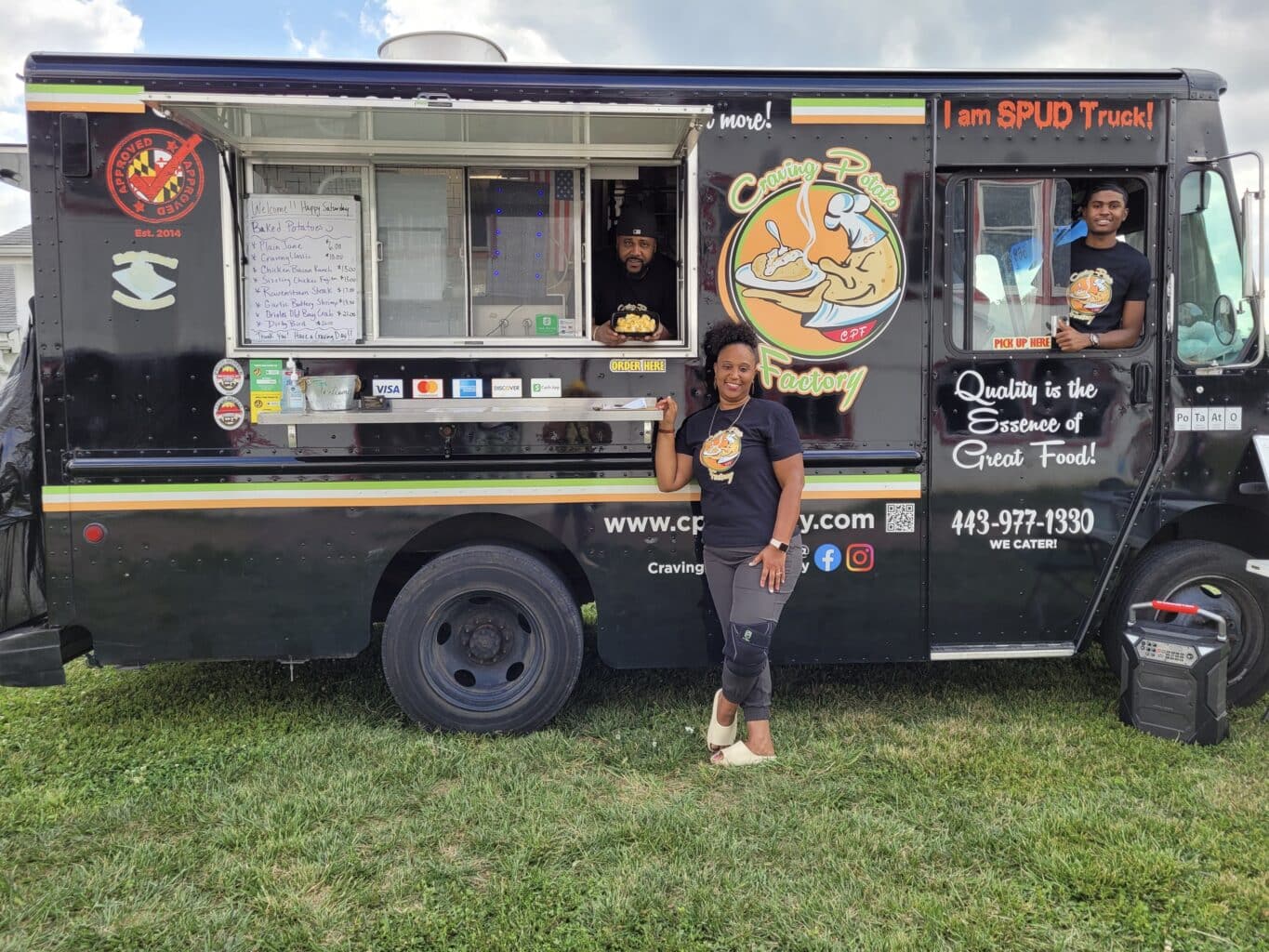 Craving Potato Factory -- CJ and Monique Jacobs & their Spud Truck