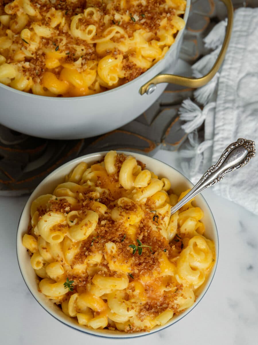 Mac and cheese by Chef Razia Sabor