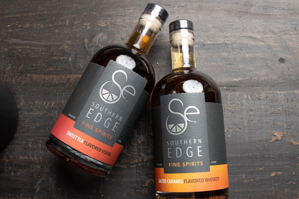 Southern Edge Fine Spirits, Sweet Tea Vodka and Salted Caramel Whiskey