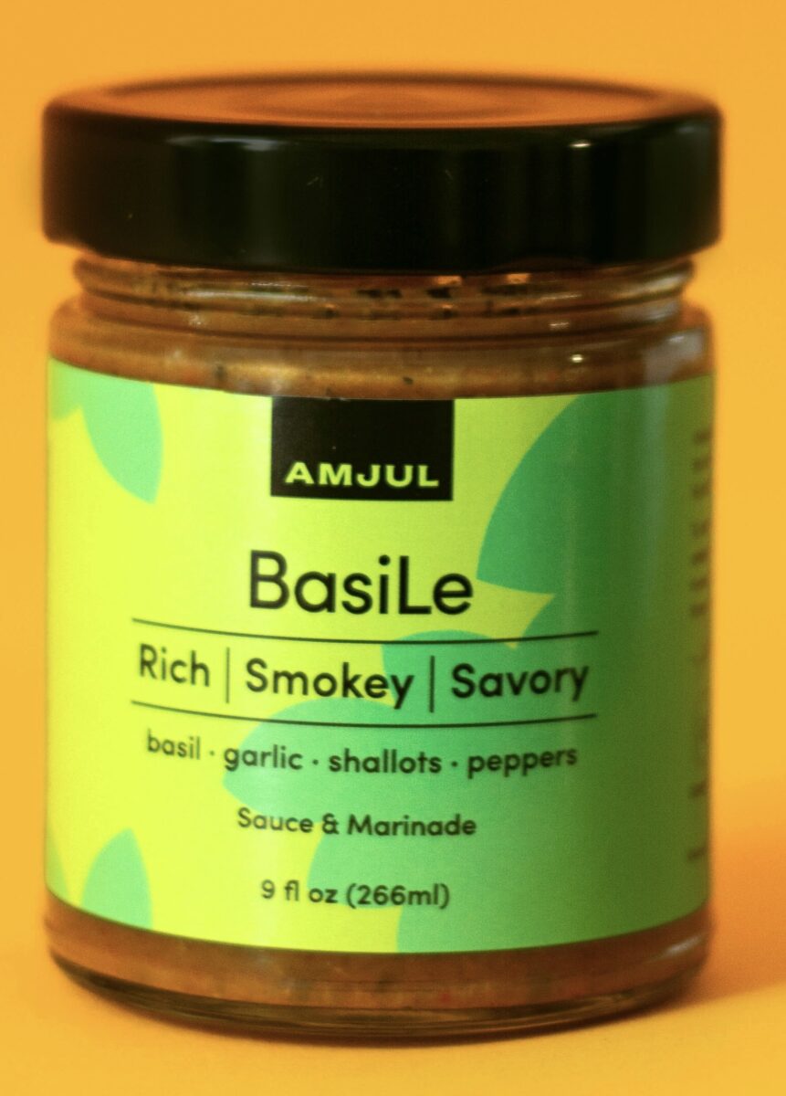 Amjul BasiLe sauce and marinade
