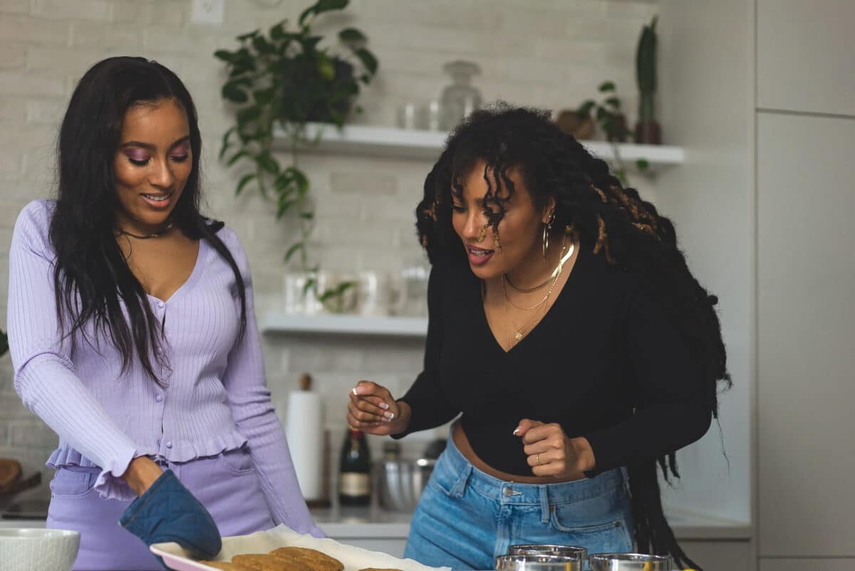 Twins That Cook founders Aria and Maya Christian