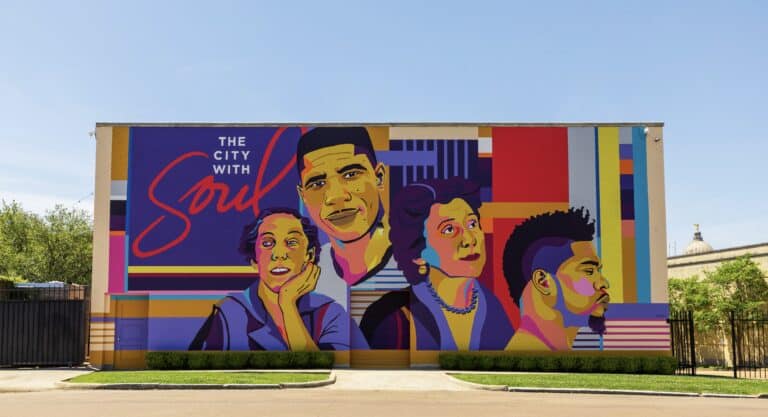 Visit Jackson City with Soul Mural by Reshonda Perryman