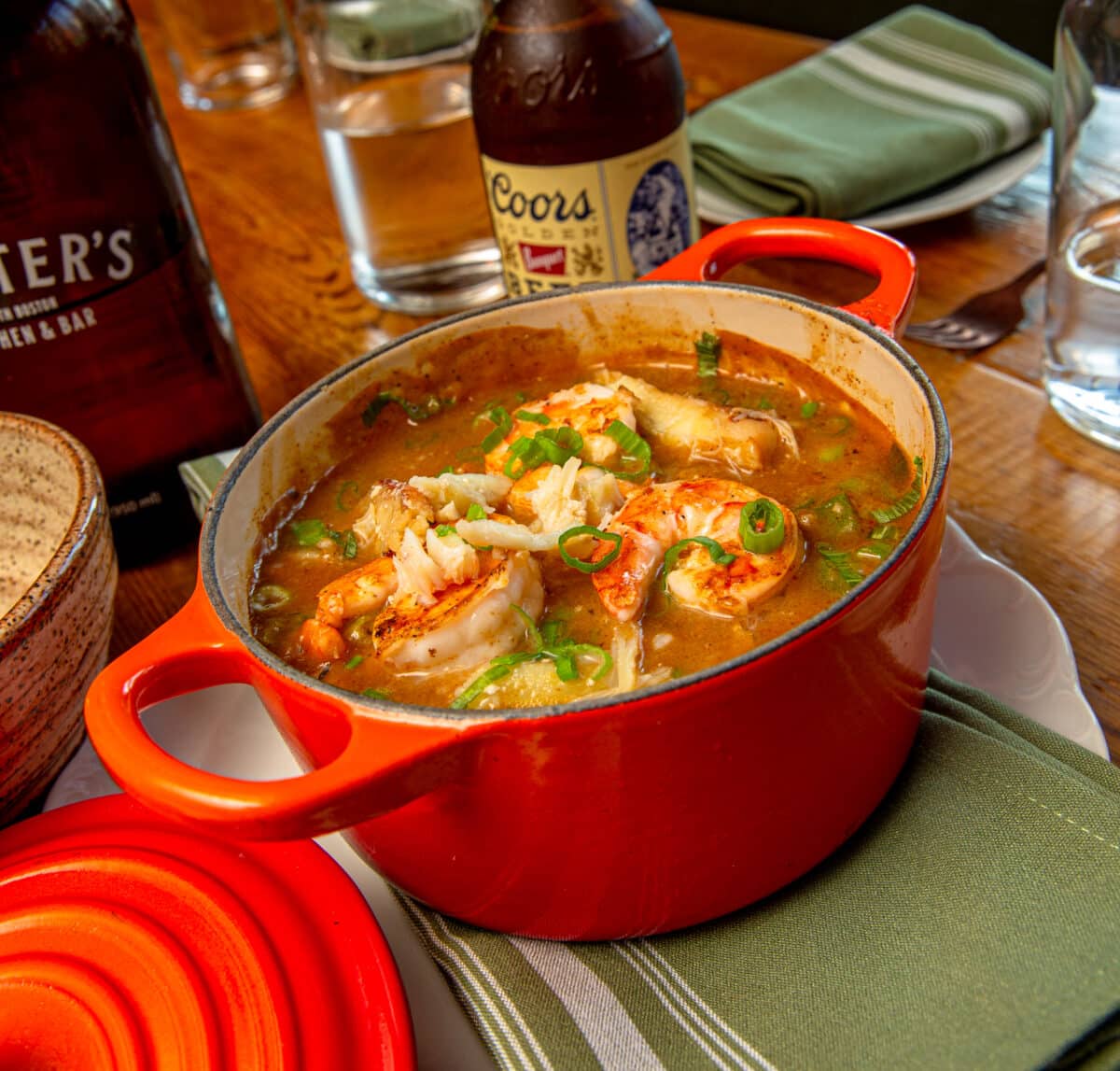 Chef Lambo's gumbo served at Hunter's Kitchen & Bar in South Boston