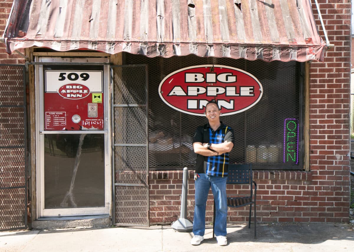 Geno Lee, fourth-generation owner of Big Apple Inn in Jackson, Mississippi