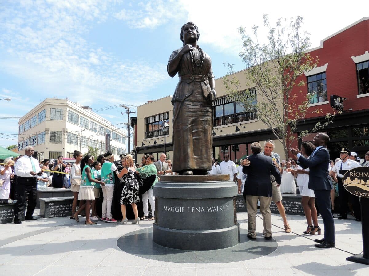 Richmond, Virginia - Statue of Maggie Lena Walker