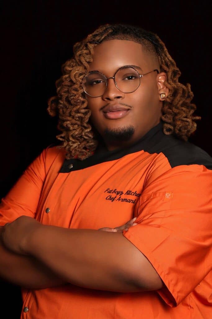 Chef Armani Bailey, owner of Fatz Boyz Kitchen LA