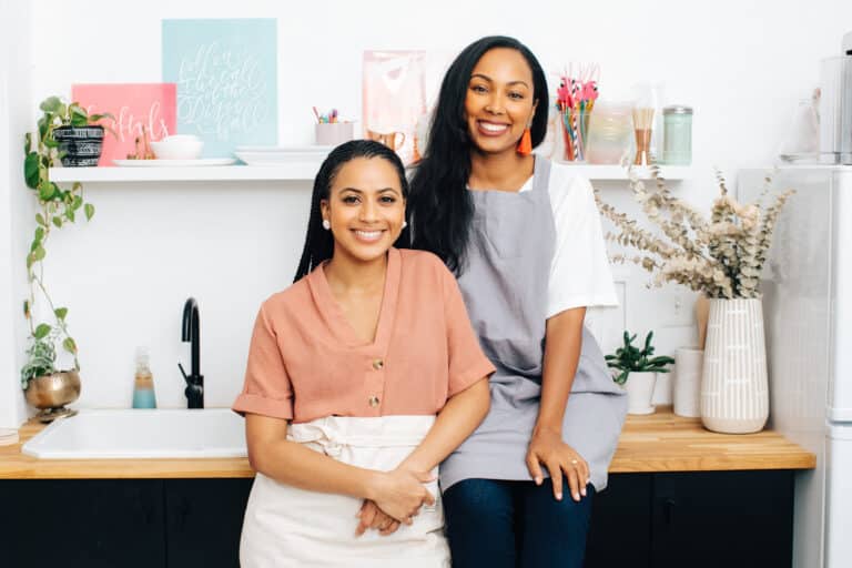 Wendy Lopez and Jessica Jones, founders of Food Heaven Made Easy