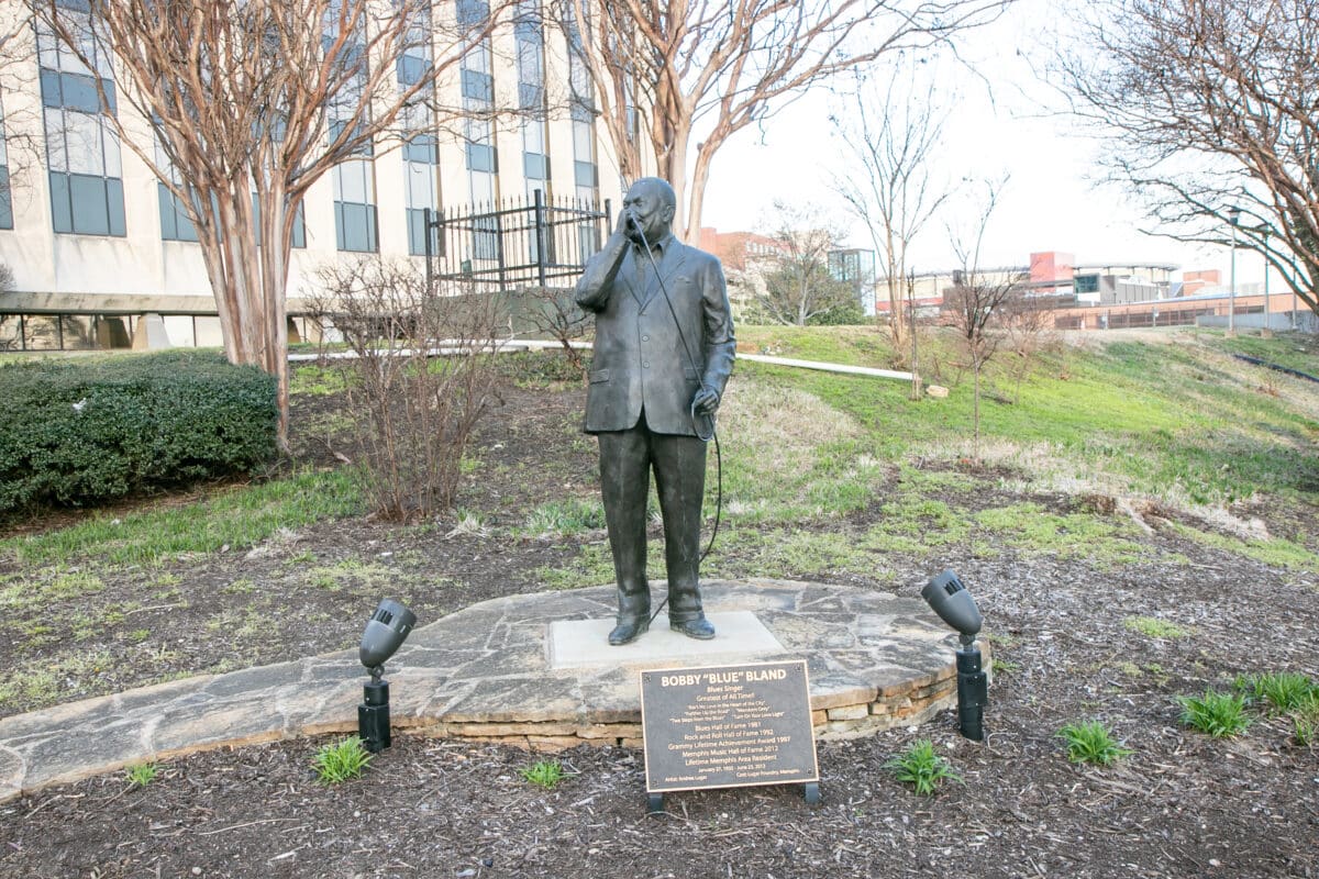 Memphis - Statue of Bobby "Blue" Bland