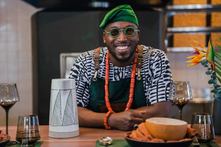 Nigerian Chef Eros, owner ILÉ in Los Angeles