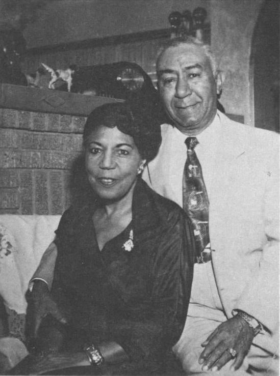 Former Eldorado Ballroom owners Anna Johnson Dupree and Clarence Dupree
