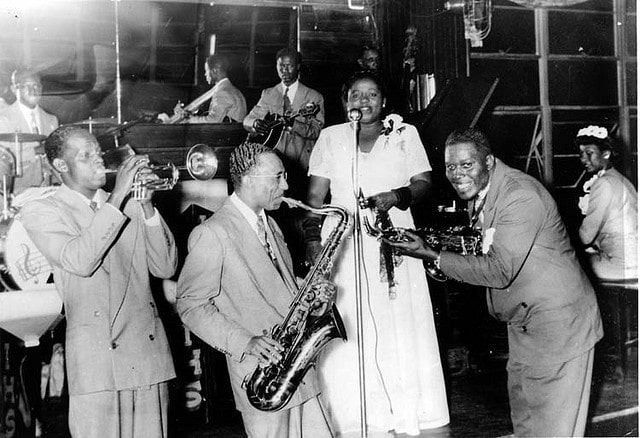 I.H. Smalley & Orchestra at the Eldorado Ballroom in the late 1940s