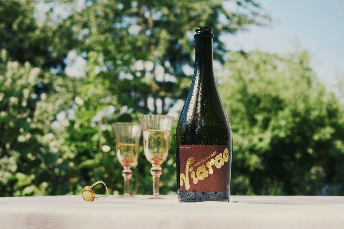 Viarae Prosecco, a bright, crisp, lively, and refreshingly refined take on the classic Italian sparkling wine.