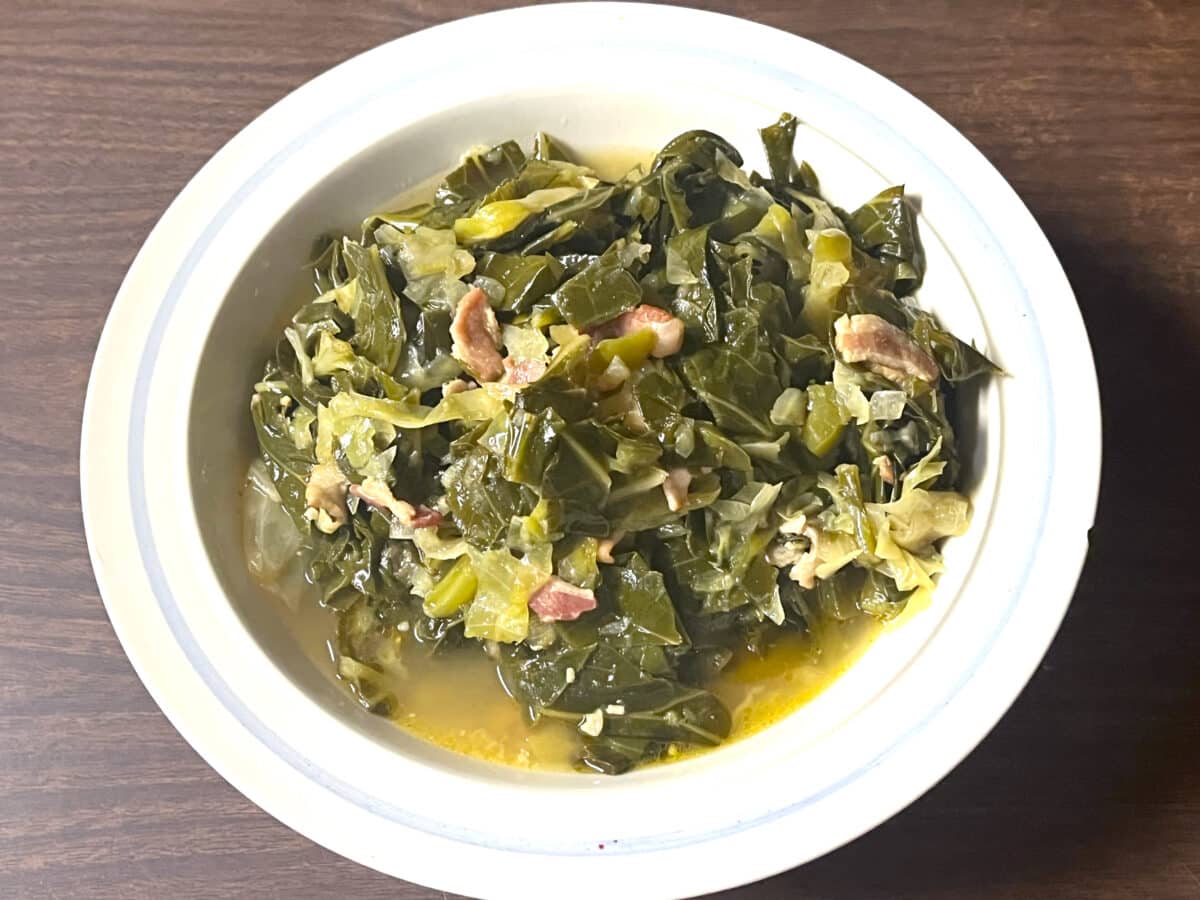 Cabbage and Collard Greens by Brittany Moore
