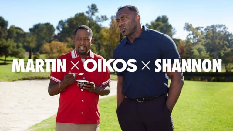 Martin Lawrence and Shannon Sharpe for Oikos
