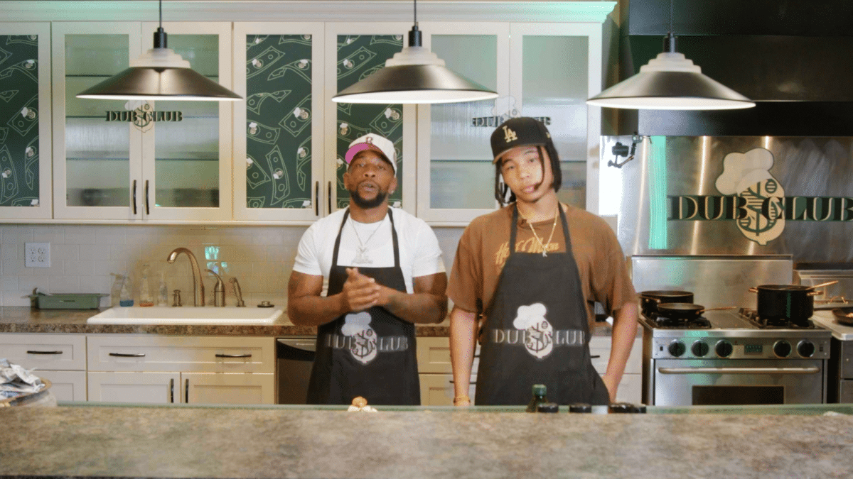 Ryan Givens, aka Chef Wood, and co-host for an episode of the Dub Club