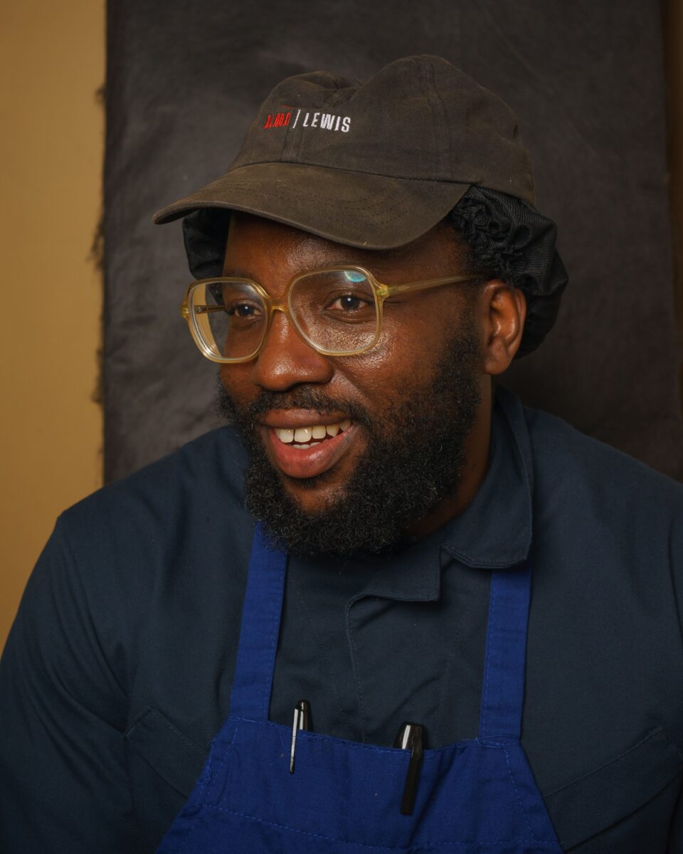 Nigerian writer, artist and cook Tunde Wey