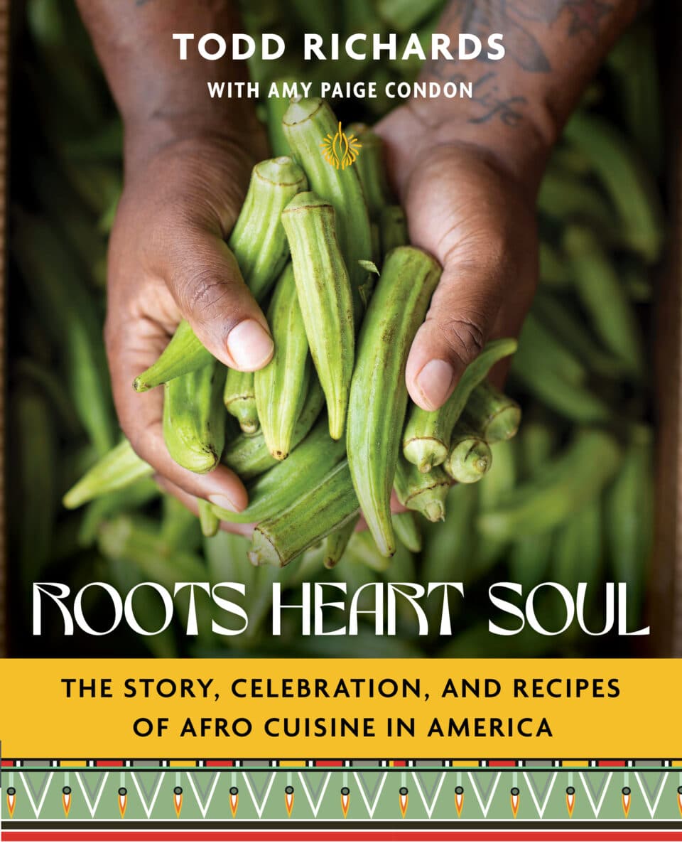 Roots, Heart, Soul cookbook cover by Todd Richards