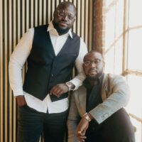Kofi Maafo and Keith Aweke, owners of Bloom Bar in Ghana and Georgia